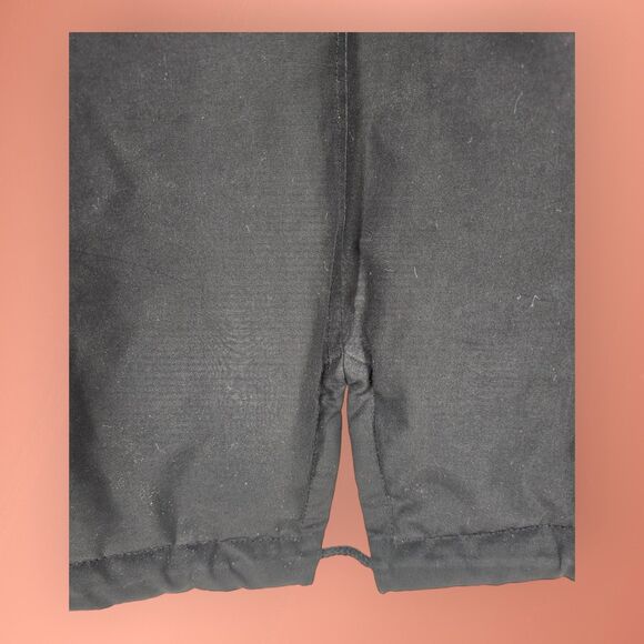 Levi's Black Arctic Cloth Parka Hooded Jacket w/ Hood Faux Fur Medium - Picture 7 of 13